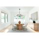 Mila 12 Light 32 inch Black Chandelier Ceiling Light