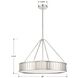 Kendal 6 Light 28 inch Polished Nickel Chandelier Ceiling Light