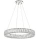 Kinsley 1 Light 24 inch Polished Chrome Pendant Ceiling Light