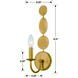 Layla Sconce Wall Light in Antique Gold