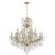 Maria Theresa 13 Light 29 inch Gold Chandelier Ceiling Light in Clear Hand Cut