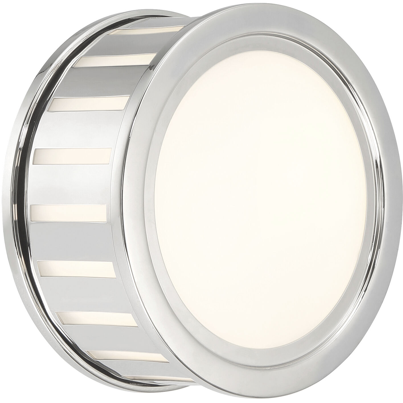 Kendal Bath Wall Light in Polished Nickel