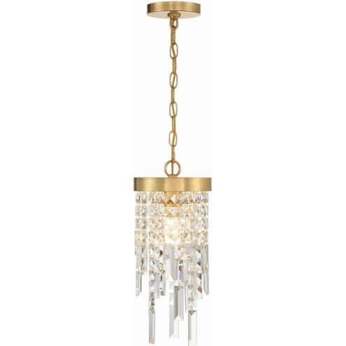 Winfield 1 Light 7 inch Antique Gold Mini Pendant Ceiling Light