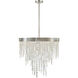 Winfield 6 Light 24 inch Antique Silver Chandelier Ceiling Light