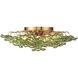 Esme 6 Light 22.5 inch Aged Brass Semi Flush Ceiling Light