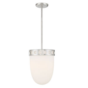 Kirby 3 Light 12 inch Polished Nickel Pendant Ceiling Light