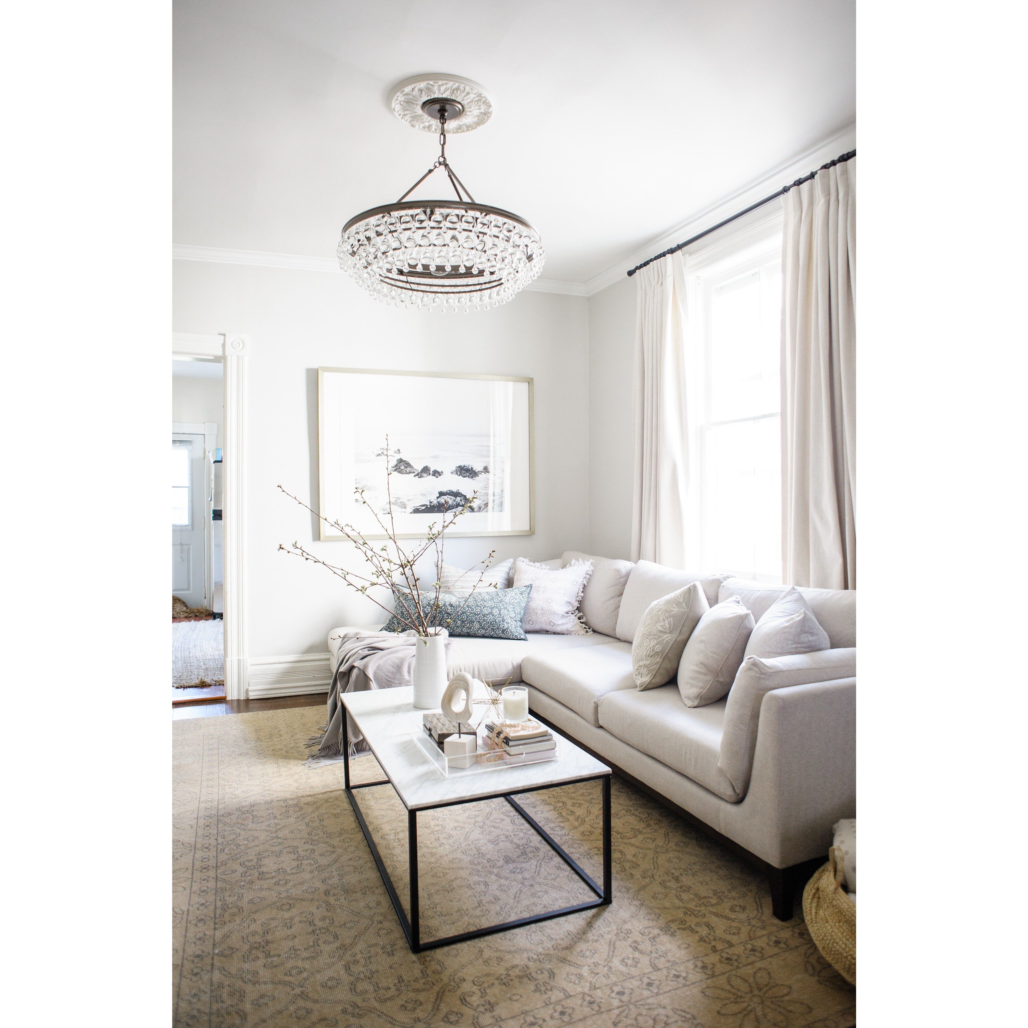 Crystorama calypso chandelier top