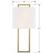 Fremont Sconce Wall Light in Vibrant Gold