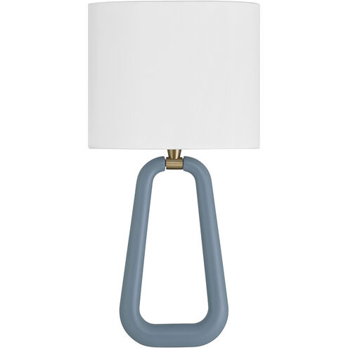 Jori Wall Sconce Wall Light in Aged Brass and Blue