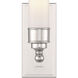 Wilcox 1 Light 5 inch Polished Nickel Bath Wall Sconce Wall Light