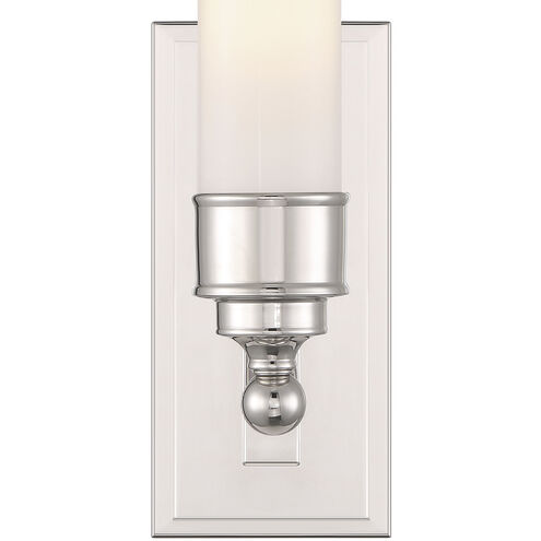 Wilcox 1 Light 5 inch Polished Nickel Bath Wall Sconce Wall Light