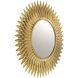 Broche 30 X 30 inch Antique Gold Mirror