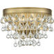 Calypso Bath Wall Light in Vibrant Gold