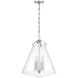 Voss Pendant Ceiling Light in Polished Nickel