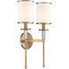 Hatfield Bath Wall Light in Vibrant Gold