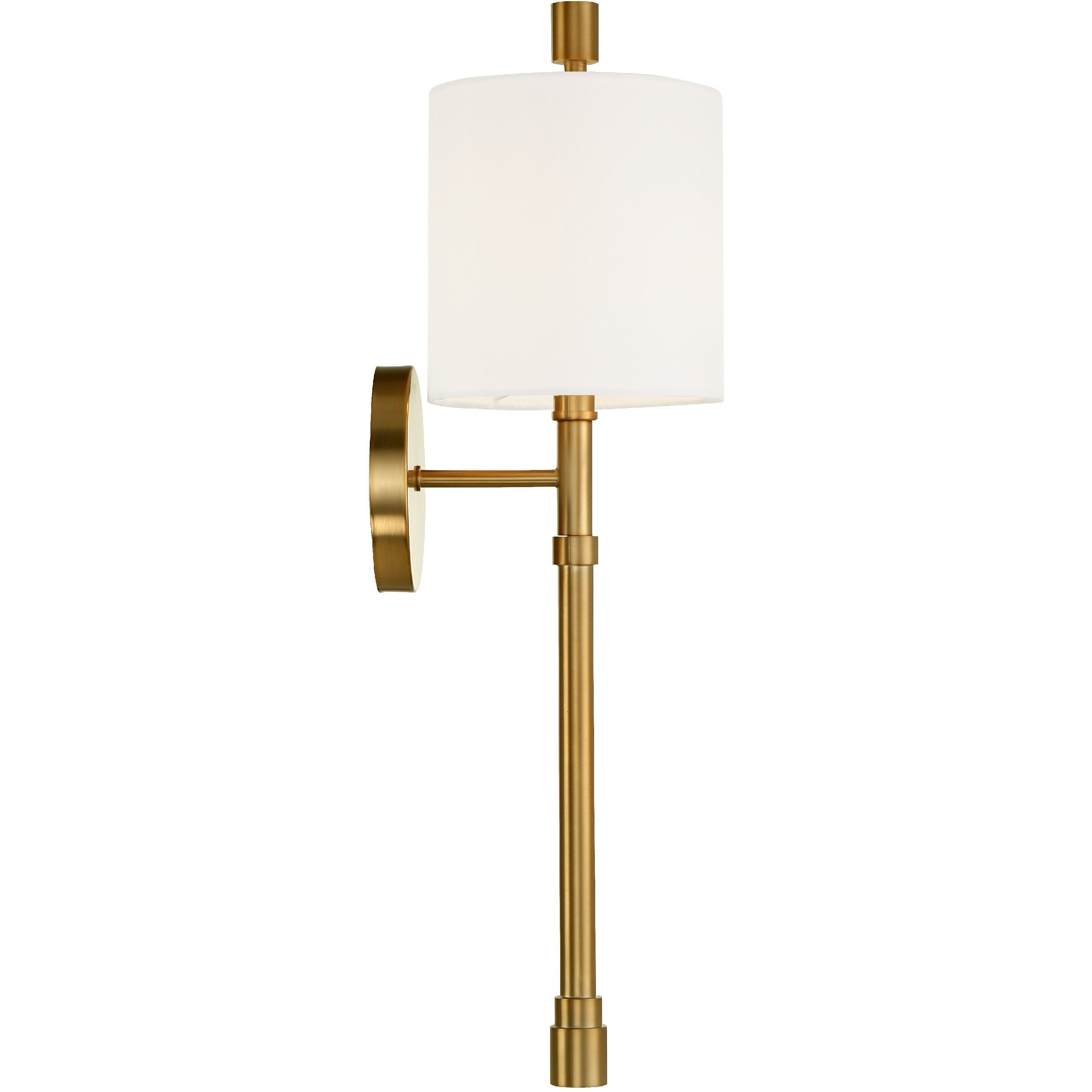 Rachel Bath Sconce Wall Light in Vibrant Gold