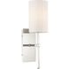 Veronica Bath Sconce Wall Light in Polished Nickel