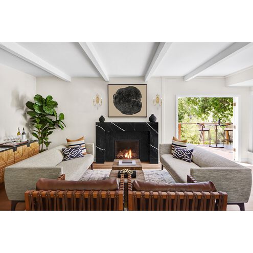 Arcadia 2 Light 11.25 inch Antique Gold Sconce Wall Light