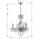 Traditional Crystal 3 Light 16 inch Polished Chrome Chandelier Ceiling Light in Clear Swarovski Strass
