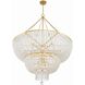 Rylee 15 Light 48.5 inch Antique Gold Chandelier Ceiling Light