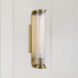 Jarvis Wall Sconce Wall Light in Aged Brass