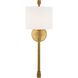 Rachel Bath Sconce Wall Light in Vibrant Gold