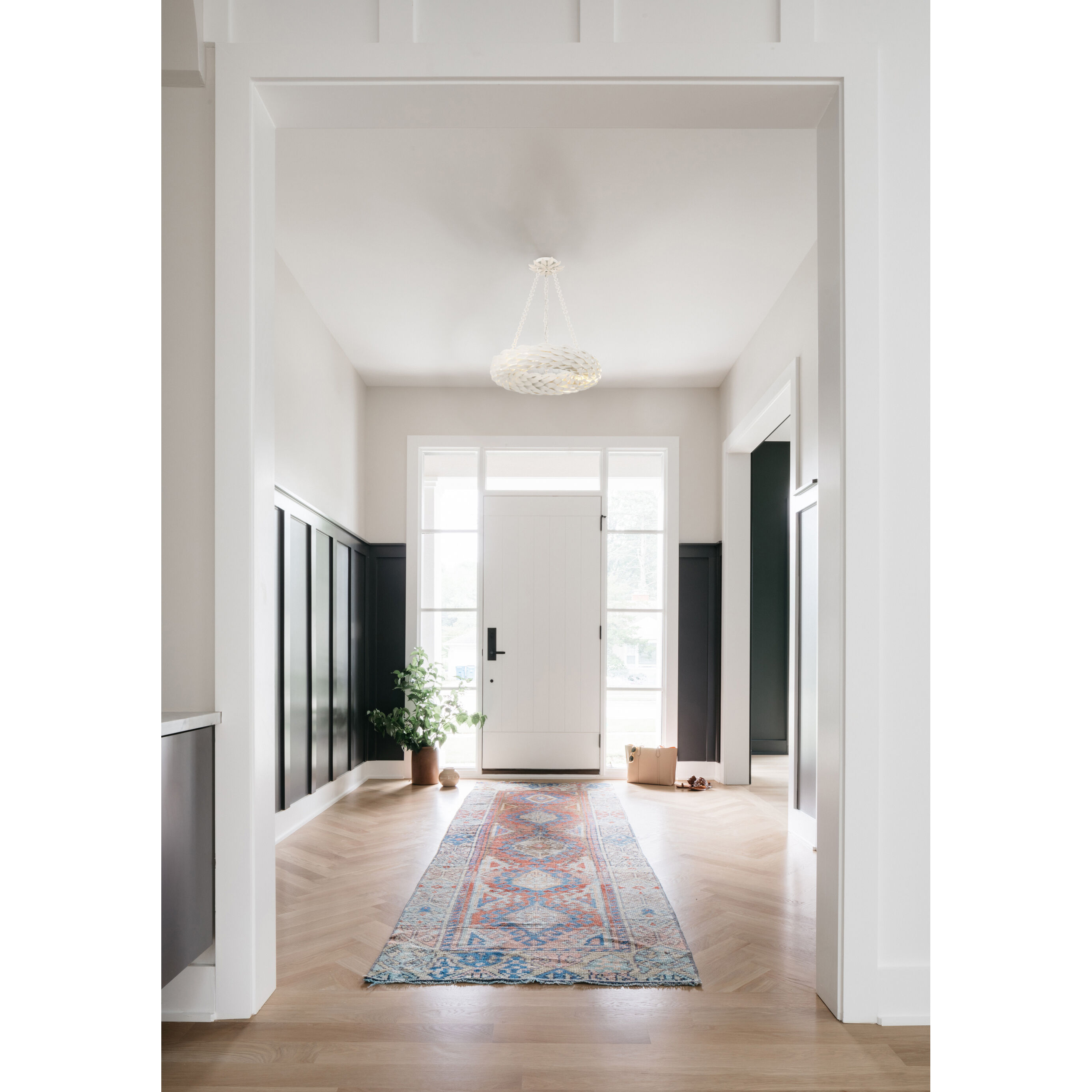 Broche 6 Light 18 inch Matte White Chandelier Ceiling Light