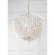 Rylee 4 Light 16.5 inch Matte White Chandelier Ceiling Light