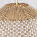 Zanzibar 3 Light 16 inch Soft Gold Pendant Ceiling Light
