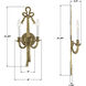 Lexsi Bath Wall Light