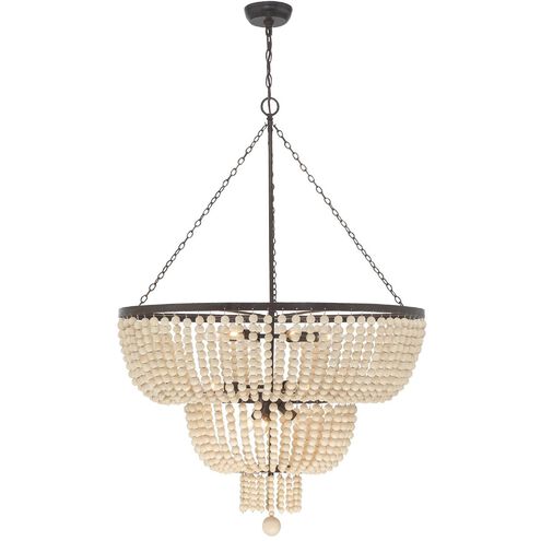 Rylee 12 Light 32 inch Forged Bronze Chandelier Ceiling Light
