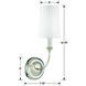 Sylvan Bath Sconce Wall Light in Polished Nickel