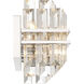Hayes Bath Vanity Light Wall Light in Polished Nickel