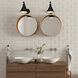 Morgan 17 inch 60.00 watt Matte Black Task Sconce Wall Light