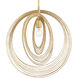 Doral 1 Light 20 inch Renaissance Gold Chandelier Ceiling Light