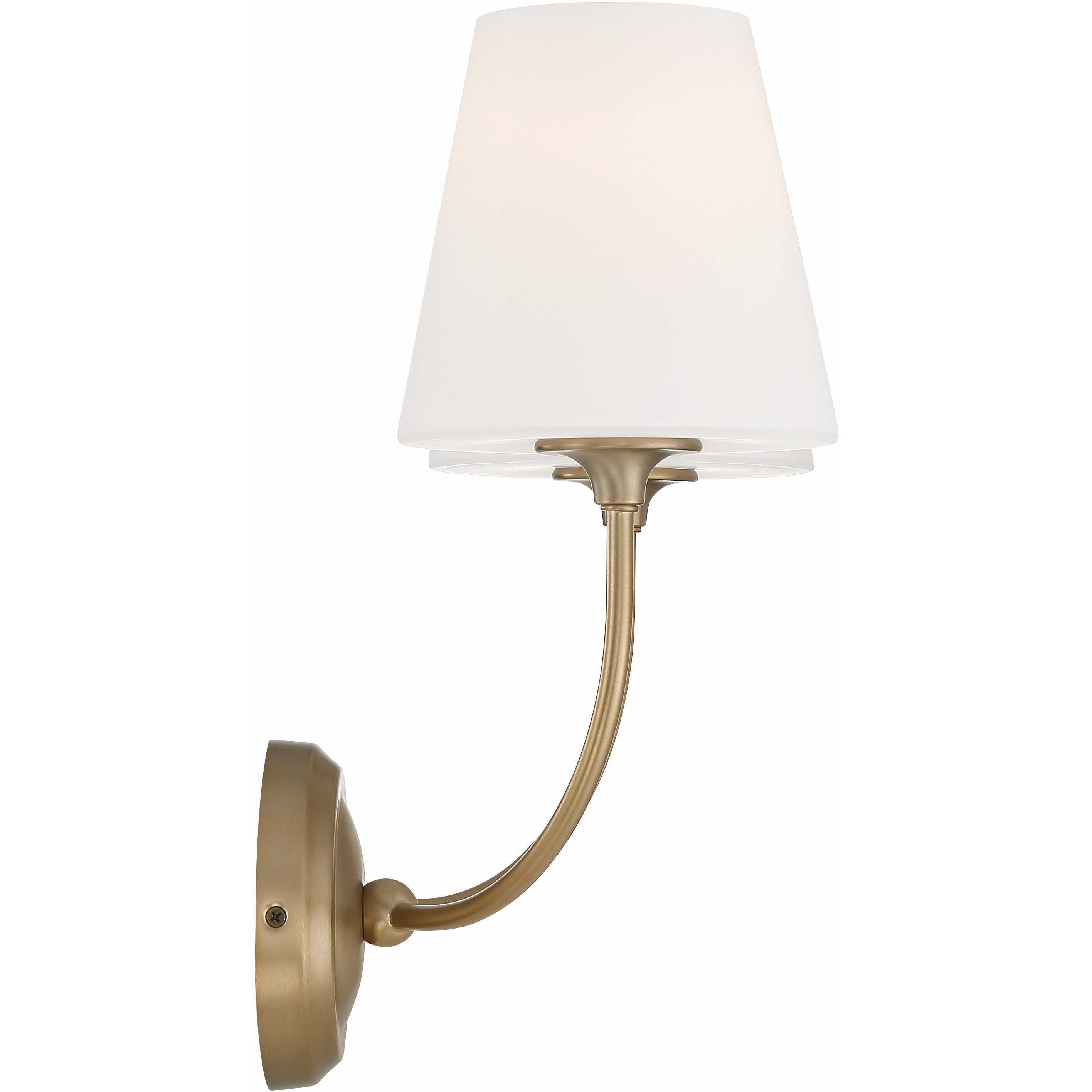 Sylvan Bath Wall Light in Vibrant Gold