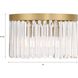 Emory 4 Light 15 inch Modern Gold Flush/Semi Flush Ceiling Light