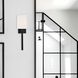 Bromley Bath Sconce Wall Light in Black Forged