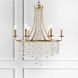 Gabrielle 6 Light 28 inch Antique Gold Chandelier Ceiling Light