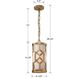 Jennings 1 Light 6 inch Aged Brass Mini Pendant Ceiling Light