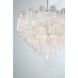 Addis 16 Light 32 inch Polished Chrome Chandelier Ceiling Light in Tronchi Glass Clear