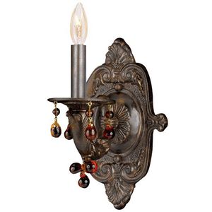 Paris Market 1 Light 6.25 inch Venetian Bronze Sconce Wall Light in Amber