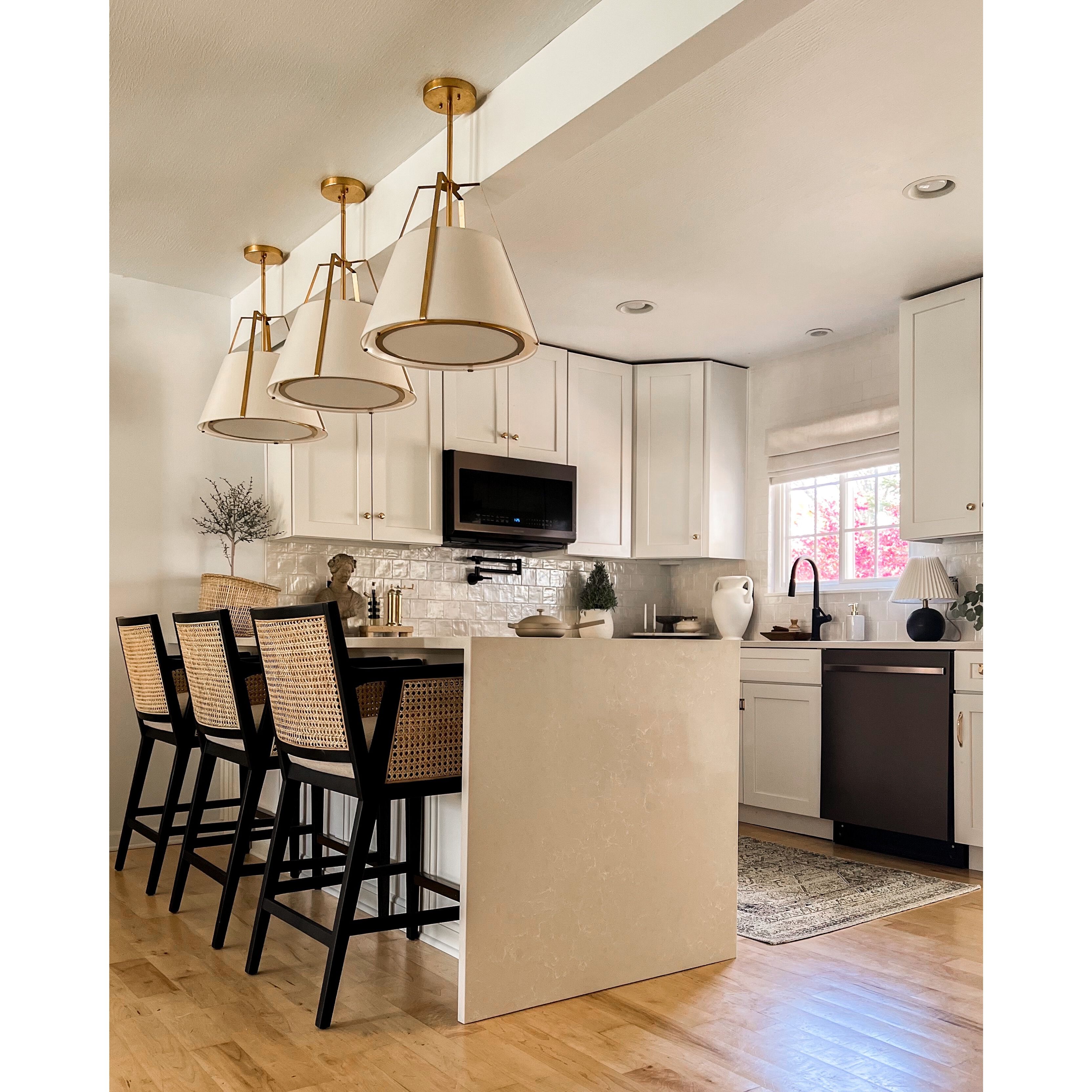 Fulton Pendant Ceiling Light in Antique Gold