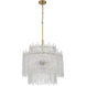 Ackerly 8 Light 23.5 inch Aged Brass Chandelier Ceiling Light