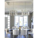 Carson 6 Light 28 inch Polished Nickel Chandelier Ceiling Light