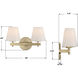 Colton Bath Wall Light