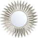 Broche 20 X 20 inch Antique Silver Mirror