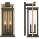 Lendel 4 Light 24 inch Twilight Bronze and Textured Gold Outdoor Sconce