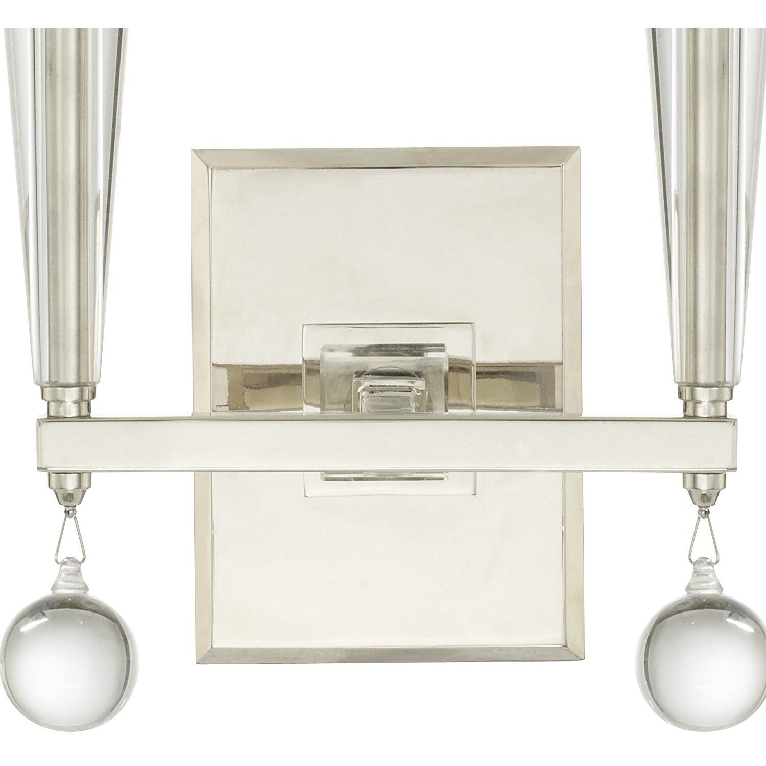 Paxton Sconce Wall Light in Polished Nickel