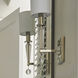 Paxton Sconce Wall Light in Polished Nickel